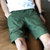 富贵鸟 FUGUINIAO 短裤男2018夏季新款时尚休闲五分裤 18048FGK13(绿色 3XL)第2张高清大图