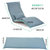缘诺亿 懒人沙发可折叠榻榻米单人地板卧室沙发C2#(湖蓝色)第3张高清大图