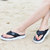 夏季新款室外沙滩韩版潮流时尚EVA夹脚凉拖鞋人字拖男(白色 39)第2张高清大图