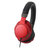 Audio Technica/铁三角 ATH-AR5iS 高解析音质便携型耳罩式耳麦(红)第5张高清大图