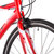 MARMOT土拨鼠铝合金公路自行车赛车自行车男女式单车成人公路车平把公路车(白红黑 标准版)第4张高清大图