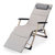 一路行躺椅YLX-870加宽加固版折叠躺椅沙滩椅 单人床办公室午休折叠躺椅午睡简易午休椅(卡其色 带棉垫)第2张高清大图
