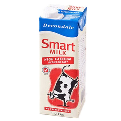 德运（Devondale）高钙低脂牛奶1L*10