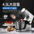 松下（Panasonic）和面厨师家用全自动多功能料理机 打奶油机 打蛋器 多功能搅拌机MK-HKM200SSQ(厨师机)第4张高清大图