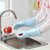 有乐 9102橡乳胶皮薄款洗碗洗衣清洁耐用家务手套防水lq3035(蓝色M)第5张高清大图