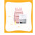 APPLES苹果韩版ins风书包女原宿ulzzang初中生中学生背包大容量多隔层双肩包(灰色)第10张高清大图