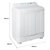 海尔（Haier） 10公斤双桶洗衣机大容量家用半自动海尔洗衣机XPB100-197BS(白色)第4张高清大图
