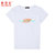 NEW BOLUNE/新百短袖T恤女款圆领上衣夏季百搭(白色 L)第5张高清大图