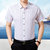 瑰蝴蝶男士时尚棉T2017新款男式短袖t恤高端潮款(蓝色 185)第4张高清大图