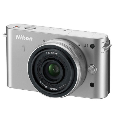 尼康（Nikon）J1（10mm/2.8）可换镜数码套机（银色）  高清短片拍摄 多种拍摄场景选择