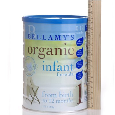 澳洲贝拉米有机婴儿奶粉阶段一900g