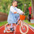 永 久 （FOREVER）儿童自行车男女款小孩单车脚踏车儿童自行车宝宝童车14寸/16寸 复古款自行车(灰色 16寸)第8张高清大图