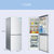 海尔（a00009）BCD-196TMPI 196升两门家用静音节能电冰箱 冷藏冷冻(白色 151升以上)第5张高清大图
