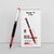 广博（Guangbo）B17006R  直液笔 0.5mm 红色 1支装(黑色)第5张高清大图