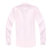 月牙泉春装男士粉红色双层领衬衫 男装长袖纯色商务正装领扣衬衣(双56003 38)第4张高清大图