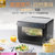 松下（Panasonic）家用蒸烤箱NU-SC300B 蒸烤煎炸发酵一体机 三段蒸汽 30L容量(黑色)第4张高清大图