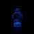 亚克力机器人BB8触摸按钮3D小夜灯led台灯创意产品智能家居(紫)第5张高清大图