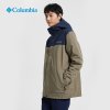Columbia哥伦比亚男21秋冬新品户外防水热能保暖机织棉外套WE1516(WE1516397 32/M)