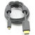 CE-LINK 2166 HDMI高清信号传输线（24K镀金端子 高密度无氧铜导体 隔离电磁干扰 ）2米 灰色第4张高清大图