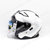 SHOEI日本JC2摩托车半盔3/4盔头盔骑行踏板(白黑色印花 M)第3张高清大图