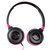 铁三角(audio-technica) ATH-S100iS 头戴式耳机 低音浑厚 贴合耳罩 黑粉色第2张高清大图