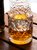 威士忌酒杯洋酒杯套装水晶玻璃家用创意古典酒吧白兰地喝啤酒杯子(【260ml】水草杯 买一送一)第5张高清大图