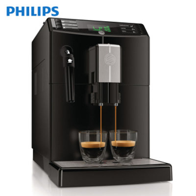 飞利浦（Philips）HD8761咖啡机 30秒意式现磨咖啡 黑色款