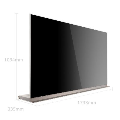 Skyworth/创维 W8系列 Wallpaper HDR智能4K超高清 OLED有机壁纸电视机 77W8（77英寸(黑 77英寸)