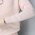 娇维安 秋季韩版女装毛衣 镂空打底套头衫 长袖V领针织衫女(浅紫色 均码)第4张高清大图