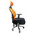 匠林家私电脑椅电竞网布椅升降办公椅人体工学椅(橙色 钢制脚)第4张高清大图