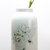 景德镇觀宋手绘白牡丹立领花瓶 陶瓷彩绘花瓶家居装饰(高)第4张高清大图