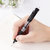齐心(COMIX) EG35 中性笔 0.5mm*6 黑色按动中性笔 子弹头水笔 签字笔第3张高清大图
