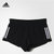 ADIDAS(阿迪)2019GYM SHORT 3S夏季女子针织短裤AJ4851(黑色 XL)第4张高清大图
