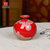 欧式陶瓷 花瓶摆件小花瓶干花水培花器不含底座(8CM红结晶)第4张高清大图