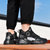 春夏季网面透气运动鞋男鞋休闲旅游鞋子防滑跑步鞋情侣时尚潮鞋(9261黑色 45)第7张高清大图