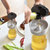 日本玻璃油壶厨房防漏挂油大小号油瓶创意带刻度食用酱油醋控油壶(大号 咖啡 580ML（升级版） 默认版本)第3张高清大图