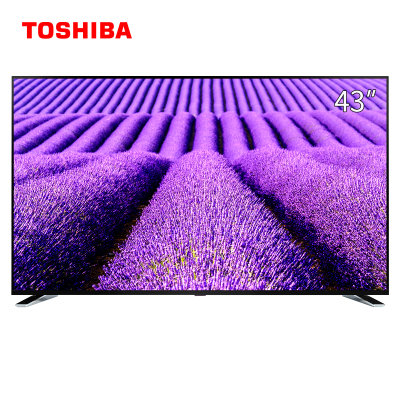东芝（TOSHIBA）43U3900C 43英寸 4K超高清 智能火箭炮音效 大内存纤薄液晶电视