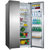 美的(Midea)  BCD-645WKM  645升  双门冰箱（银色）  中央智控，新鲜每一度第5张高清大图