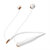 Philips/飞利浦SHB4205 颈挂入耳无线蓝牙耳机耳麦颈带式来电震动 运动晨练跑步耳塞(白色)第3张高清大图