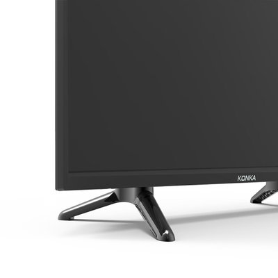 康佳（KONKA）LED24E330C 24英寸高清窄边液晶平板电视 支持显示器(黑色)