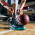 安踏篮球鞋神盾运动鞋男2022春季款男鞋实战球鞋学生高帮运动鞋R(深灰/黑/咖玛青（荧光） 40.5)第7张高清大图