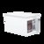 禧天龙  五谷杂粮整理盒塑料豆子储物罐密封厨房粮食豆类冰箱收纳盒6L(白盖 1个装)第4张高清大图