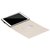 伟吉iPad十字纹保护套W10109-1白【国美自营 品质保证】适用于7.9寸iPad mini 2/4 (灵巧支架、高效散热，精选纯真牛皮材质，高贵大方、都市人的品位之选)第4张高清大图