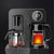 奥克斯(AUX)台式遥控智能饮水机家用冷热立式下置水桶装水全自动茶吧机YCB-C(黑色 冰温热)第4张高清大图
