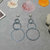 OA ONNEA欧美范金属珍珠耳环，925银针，真金电镀防过敏(浅灰色)第2张高清大图
