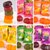 马来西亚进口一百份果汁软糖500g散装QQ橡皮糖儿童糖果过年货零食(芒果味1000g约140颗.。)第3张高清大图