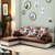 紫茉莉沙发简约现代布艺沙发脚踏组合小户型客厅可拆洗布沙发(卡其+咖啡)第3张高清大图