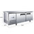 星星(XINGX) 冷藏冷冻双温不锈钢工作台 商用厨房冰箱 多功能冷柜操作台 冰柜保鲜柜(1.8米全冷冻TD-18E)第4张高清大图