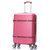 韩版时尚行李箱女皮箱学生拉杆箱24英寸万向轮旅行箱包潮流密码硬箱20英寸 粉红色 26英寸(玫瑰金 20寸)第3张高清大图