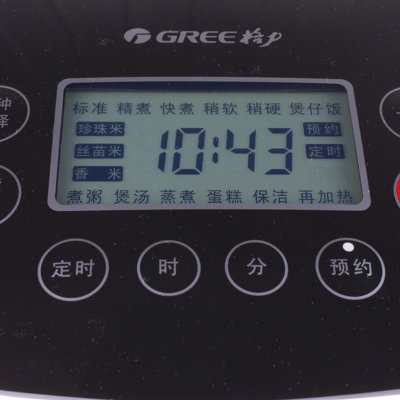 格力（GREE）智能电饭煲GDF-4006C智能天面显示，操作更方便 五段营养程式，好味道，更营养